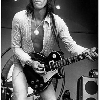 Jeff Beck | Leaning Guitar (Poster)