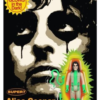 Super7 - Alice Cooper ReAction Figure - Glow-in-the-Dark(Collectible, Figure, Action Figure, AE Exclusive)