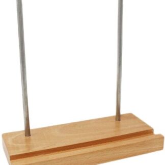 Wooden Record Holder Display Stand