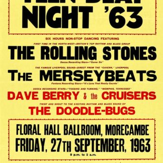 ROLLING STONES, THE | TEEN BEAT 1963 (Poster)