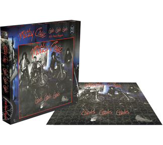 MOTLEY CRUE - GIRLS, GIRLS, GIRLS (500 PIECE JIGSAW PUZZLE)
