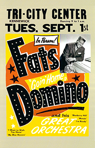 Fats Domino | Tri-City Center (Poster)