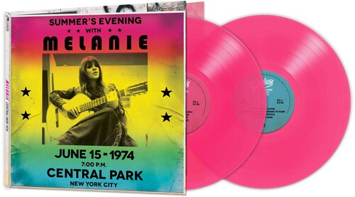 Melanie - Central Park 1974 - Pink (Colored Vinyl, Pink, Poster)