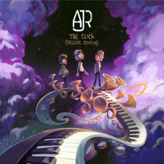 AJR - The Click (Deluxe) [Clear with Red Splatter Vinyl]