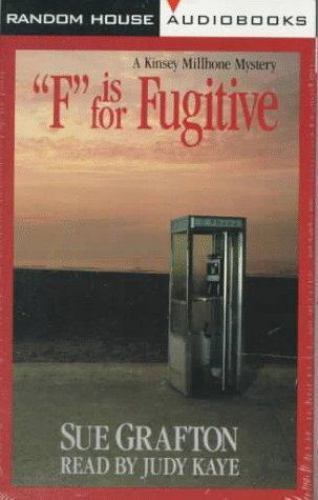 Sue Grafton (Author) - "F" is for Fugitive (Audiobook, Cassette)