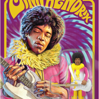 Super7 - Jimi Hendrix - ReAction Figures - Jimi Hendrix (Reverse Album Colors) (Collectible, Action Figure)