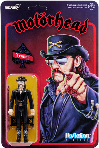 Super7 - Motorhead - ReAction Figures - Lemmy (Modern Cowboy) (Collectible, Figure)