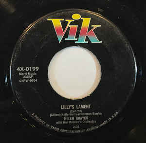 Helen Grayco With Hal Mooney's Orchestra – Lilly's Lament (Cell 29)