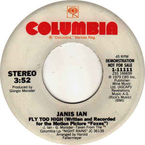 Janis Ian – Fly Too High (7" Vinyl)
