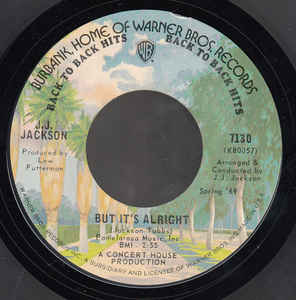 J.J. Jackson – But It's Alright / Four Walls (Three Windows And Two Doors)