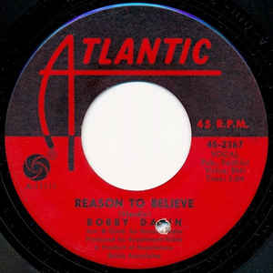 Bobby Darin ‎– Reason To Believe (7" Vinyl)