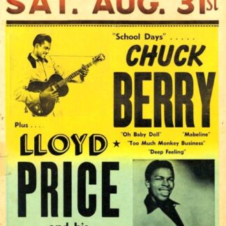 Chuck Berry & Lloyd Price (Poster)