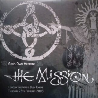 Mission – God's Own Medicine - London Shepherd's Bush Empire Thursday 28th February 2008 (Vinyl)