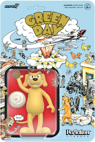 Super7 - Green Day - ReAction Figures - Dookie Dog (Action Figure)