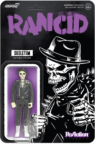 Super7 - Rancid - ReAction Figures Wv5 - Skeletim (Time Bomb) (Collectible, Action Figure)
