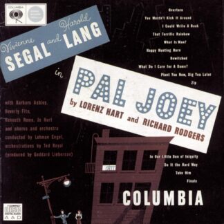 Vivienne Segal And Harold Lang – Pal Joey - Broadway Cast (CD)