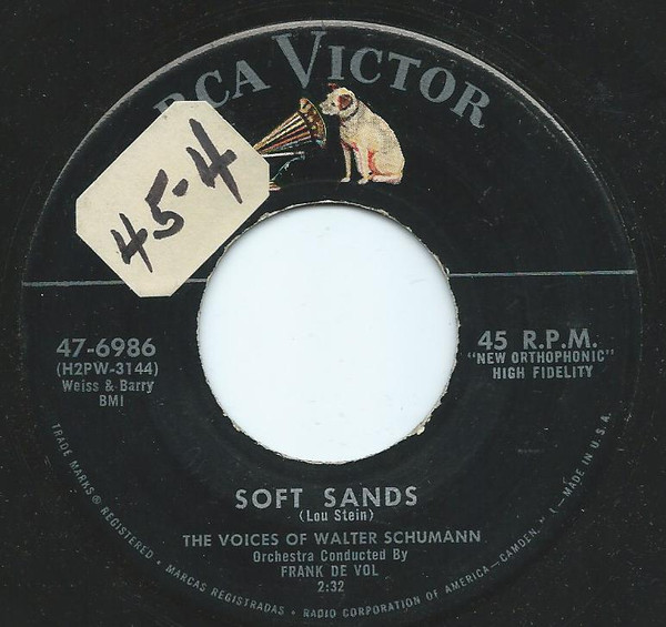 Voices Of Walter Schumann, The – Soft Sands/Band Of Angels (7" Vinyl)
