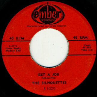 Silhouettes, The – Get A Job / I Am Lonely (7" Vinyl)