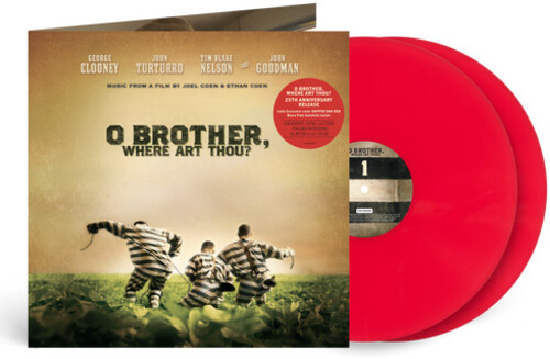 Various - O Brother Where Art Thou (Indie Exclusive, Limited Edition, Colored Vinyl, Red, 25th Anniversary Edition)
