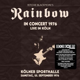 Ritchie Blackmore's Rainbow - Live From Koln 1976 (Vinyl, RSD Exclusive, Limited Edition, Colored- Translucent Red, Yellow, & Blue)