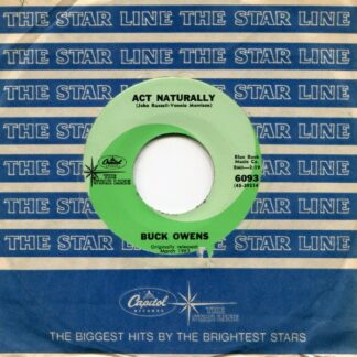 Buck Owens – Act Naturally / Over And Over Again (7" Vinyl)