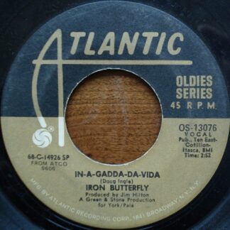 Iron Butterfly – In-A-Gadda-Da-Vida/Soul Experience (7" Vinyl)