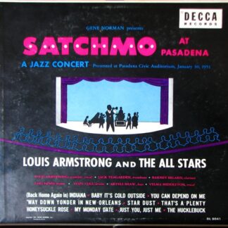 Louis Armstrong And His All-Stars – Satchmo At Pasadena (Vinyl)