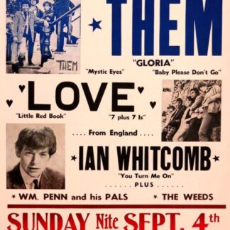 Dance and Show | Vintage Concert Poster