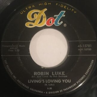 Robin Luke – Susie Darlin' / Living's Loving You (7" Vinyl)