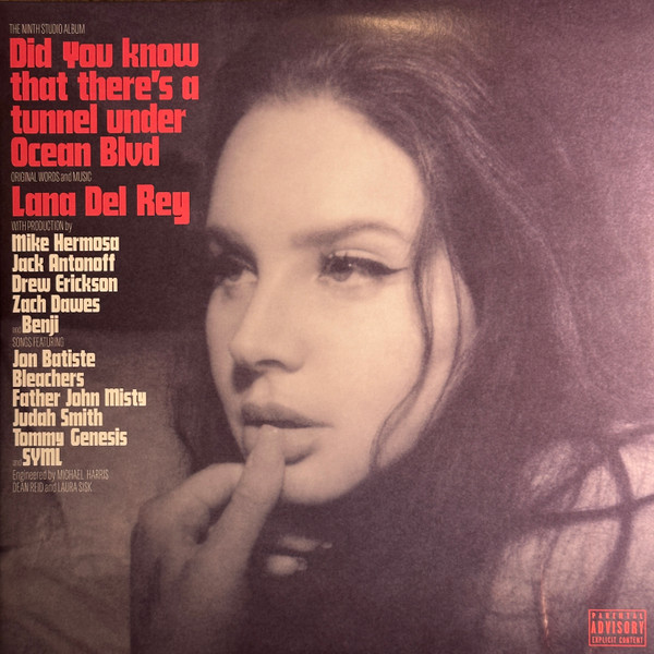 Lana Del Rey - Did You Know That There's A Tunnel Under Ocean Blvd (Pink Vinyl)