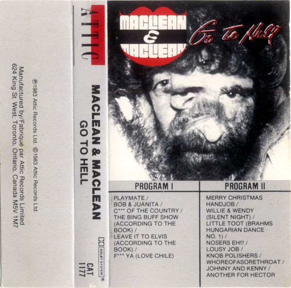 Maclean And Maclean – Go To Hell (Cassette)