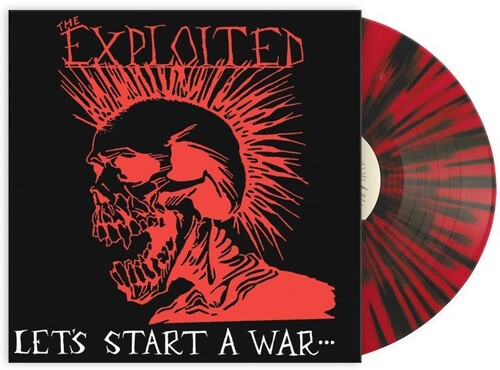 Exploited, The - Let's Start A War... (Colored Vinyl, Red, Black, 140 Gram Vinyl, Limited Edition)