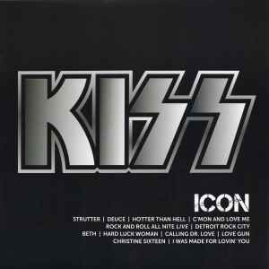 Kiss - Icon (Silver w/ Black Splatter Vinyl)