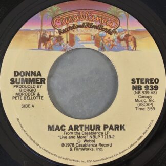Donna Summer – Mac Arthur Park/Once Upon A Time (7" Vinyl)