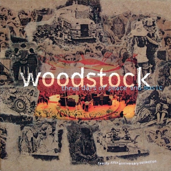 Various – Woodstock (Three Days Of Peace And Music) (Twenty-Fifth Anniversary Collection) (4CD Box Set)