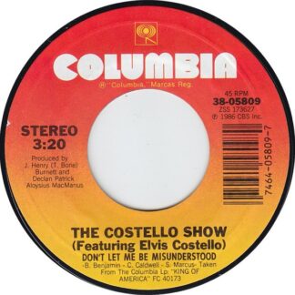 Costello Show, The Featuring Elvis Costello – Don't Let Me Be Misunderstood/Brand New Hairdo (7" Vinyl)