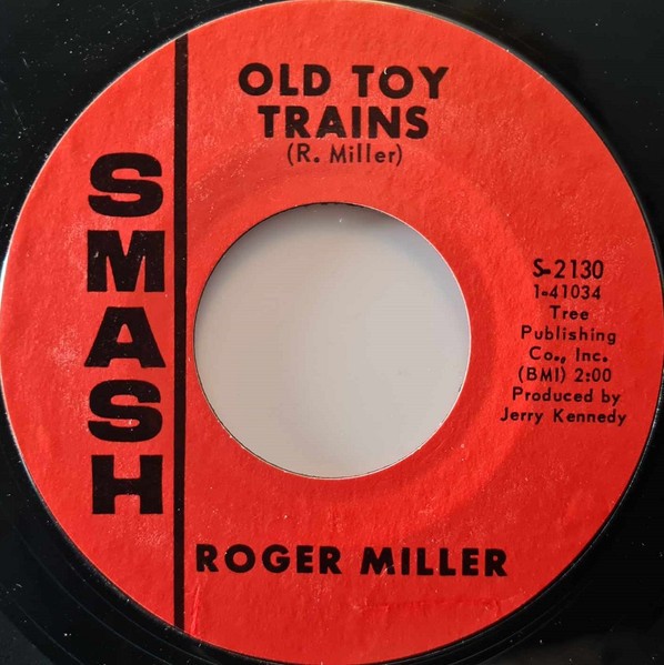 Roger Miller – Old Toy Trains / Silent Night (7" Vinyl)