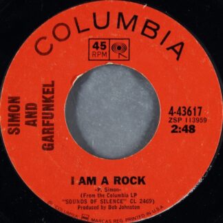 Simon And Garfunkel – I Am A Rock/Flowers Never Bend With The Rainfall (7" Vinyl)