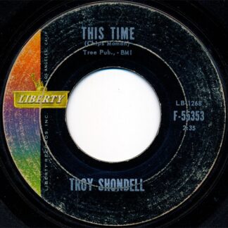 Troy Shondell – This Time/Girl After Girl (7" Vinyl)