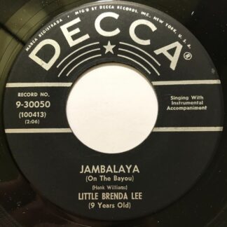 Little Brenda Lee (9 Years Old) – Jambalaya (On The Bayou) / Bigelow 6-200 (7" Vinyl)
