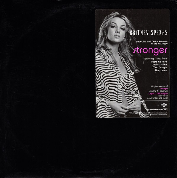 Britney Spears – Stronger (Vinyl, Promo)