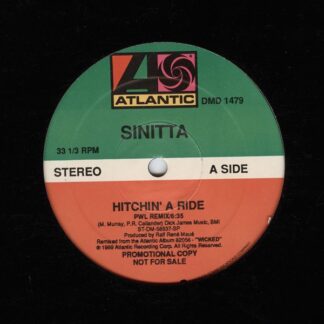 Sinitta – Hitchin' A Ride (Vinyl, Promo)