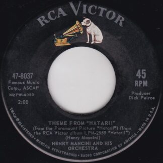 Henry Mancini – Theme From "Hatari!"/Your Father's Feathers (7" Vinyl)