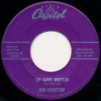 Don Robertson – The Happy Whistler / You're Free To Go (7" Vinyl)