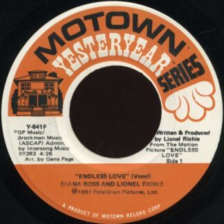 Diana Ross And Lionel Richie – Endless Love (7" Vinyl)