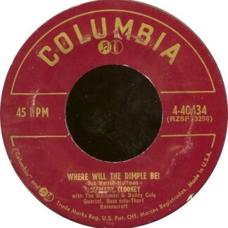 Rosemary Clooney – Brahms' Lullaby (Close Your Eyes) / Where Will The Dimple Be? (7" Vinyl)