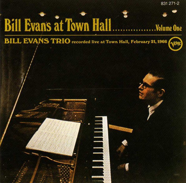 Bill Evans Trio – At Town Hall ....... Volume One (CD)