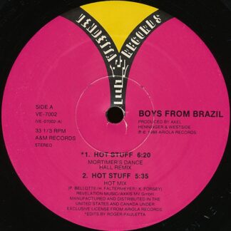 Boys From Brazil – Hot Stuff (Vinyl)
