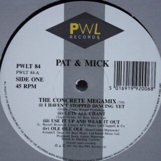 Pat & Mick – The Concrete Megamix (Vinyl)