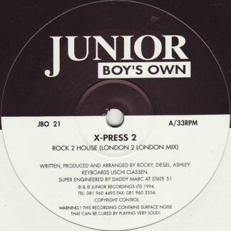 X-Press 2 – Rock 2 House / Hip Housin' (Vinyl)